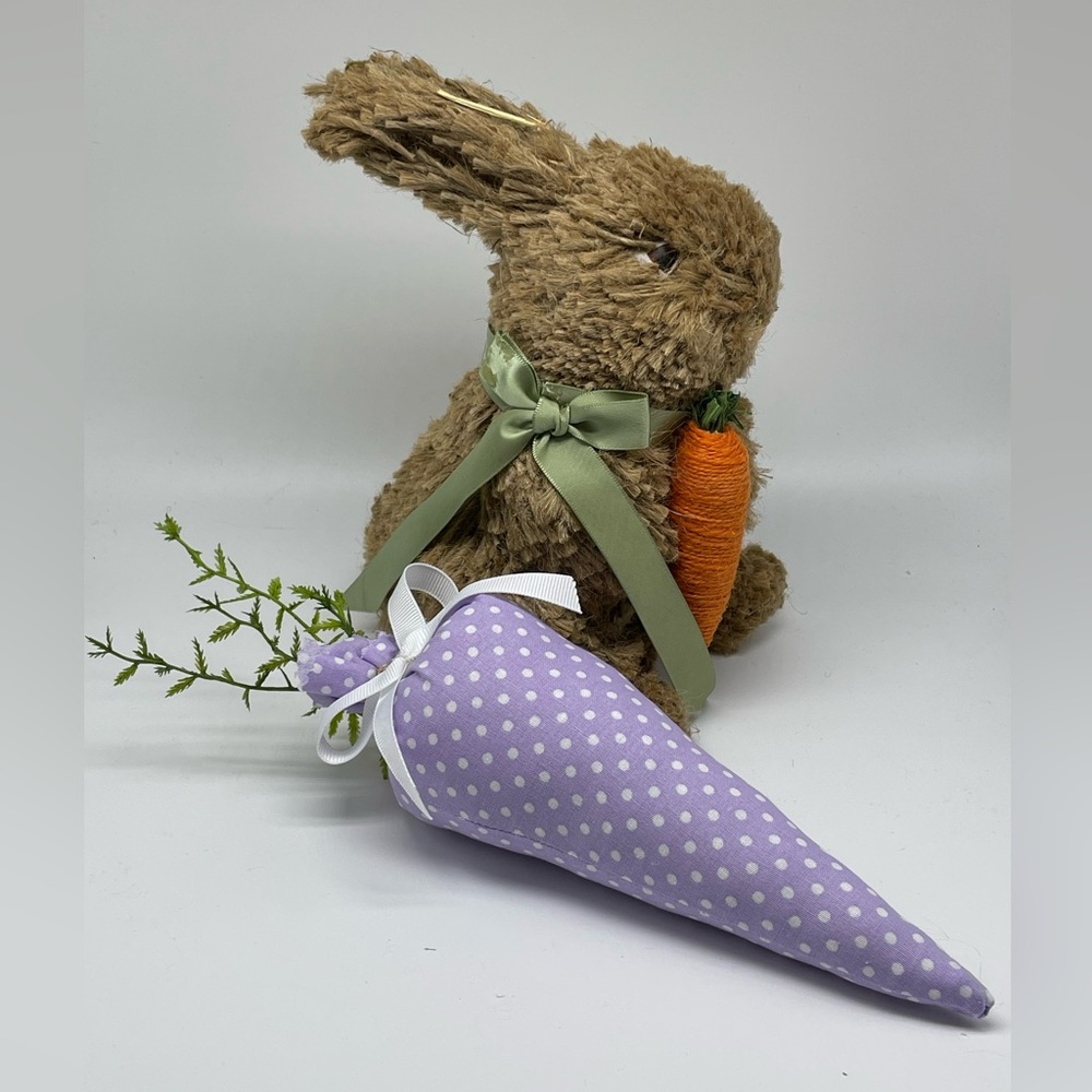 Set of 3 Easter Fabric Carrots / Easter Decor / Handmade Easter Decor - Picture 2 of 4